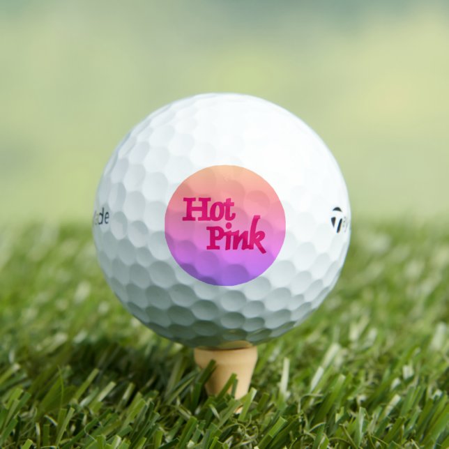 Hot rose inverse Taylor Made TP5 balles de golf 12 (T-shirt Insitu)