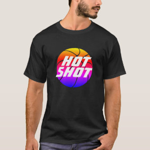 Hot Shot   Citation de basket-ball avec T-shirt en