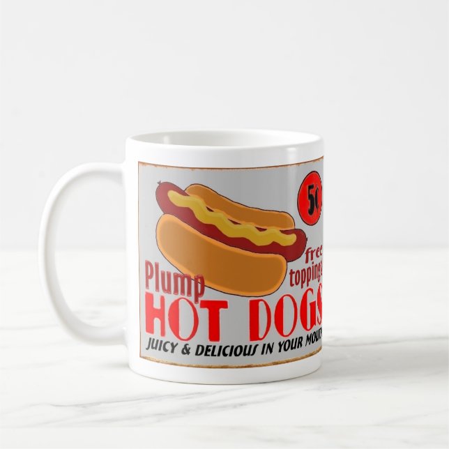 HotDogSign, tasses (Gauche)