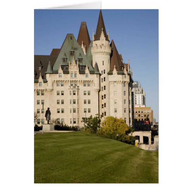 Hôtel Chateau Laurier à Ottawa, Ontario, Canada (Devant)