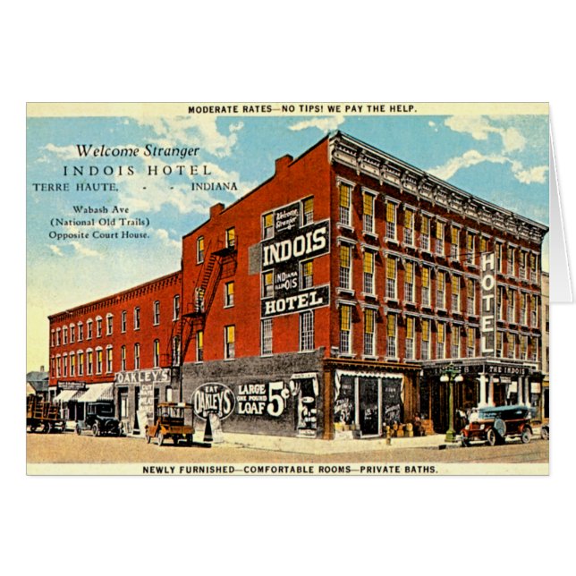 Hôtel de Terre Haute, Indiana Indois (Devant horizontal)