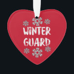 Hôtel de ville de Winter<br><div class="desc">La garde d'hiver en texte flocon de neige avec flocons est un design intérieur de protection colorante unique pour les anniversaires et les vacances.</div>