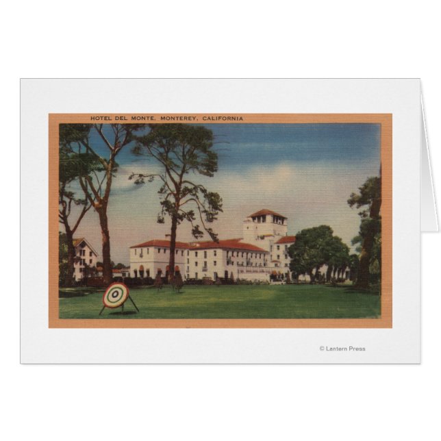 Hotel Del Monte and Archery Lawn - Monterey, CA (Devant horizontal)
