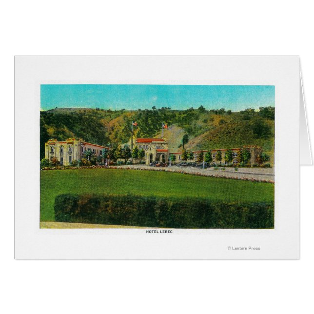 Hotel Lebec et GroundsRidge Route, CA (Devant horizontal)