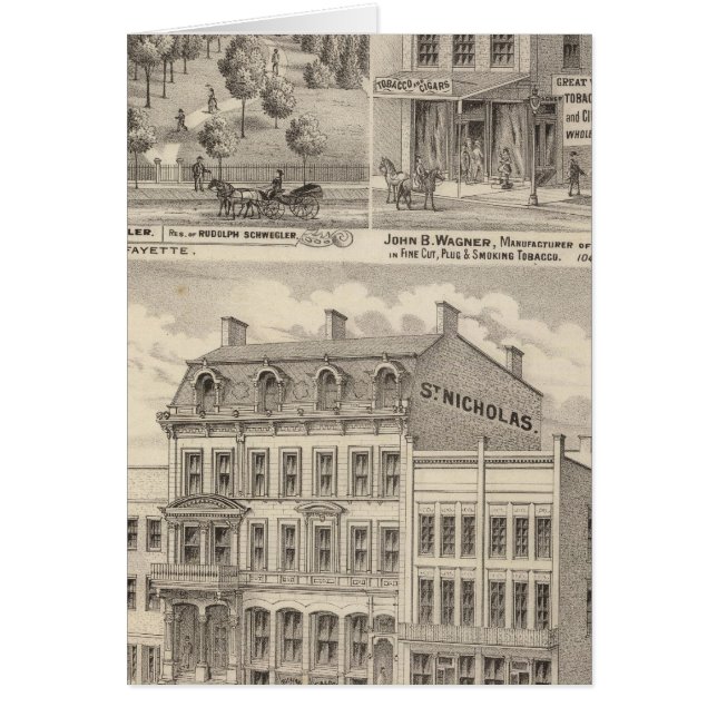 Hôtel Saint Nicholas, La Fayette (Devant)