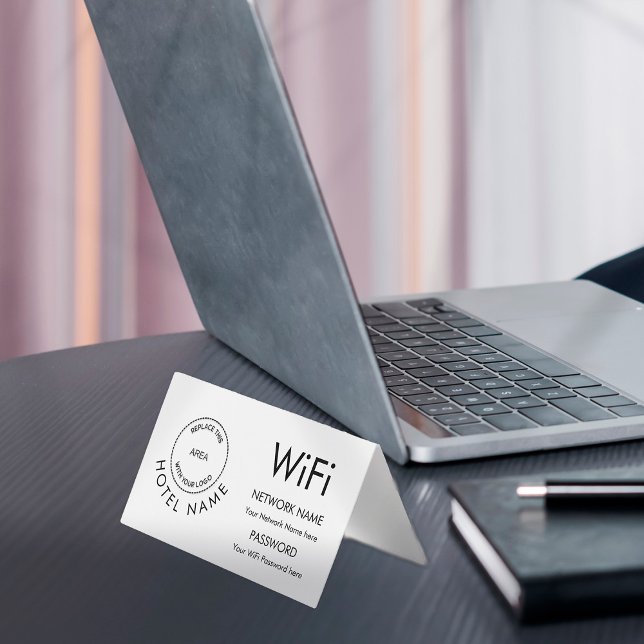 Hotel Wifi Détails pour les clients Logo N'importe (Créateur téléchargé)