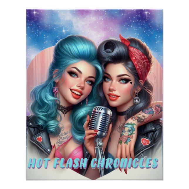 HotFlash Chronicles Glossy Poster (Devant)