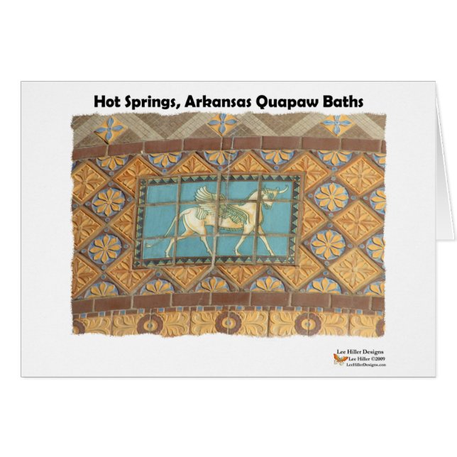 HotSprings, AR Quapaw Dome Tiles II Cadeaux Vêteme (Devant horizontal)