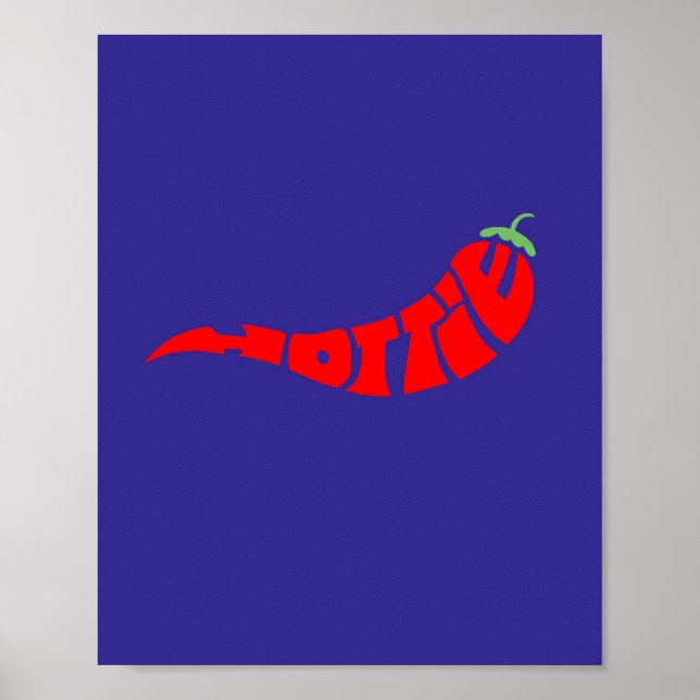 "HOTTIE" Matt poster (Devant)