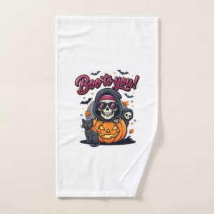 Hou à toi Halloween squelette citrouille