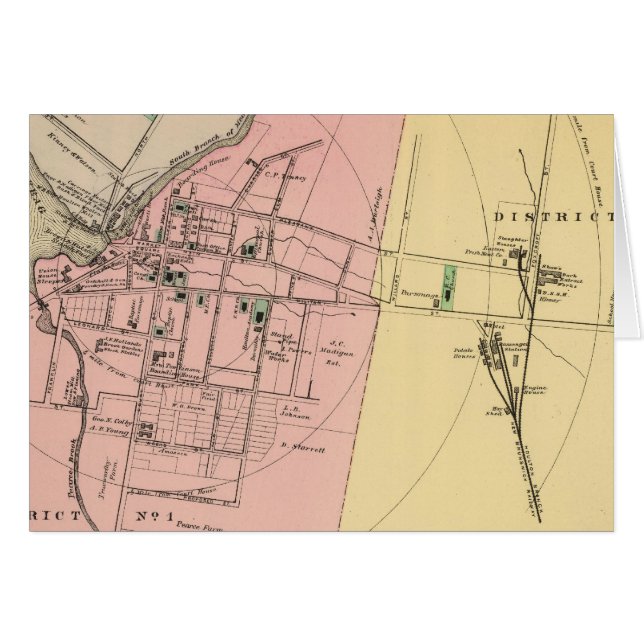 Houlton, Aroostook Co (Devant horizontal)