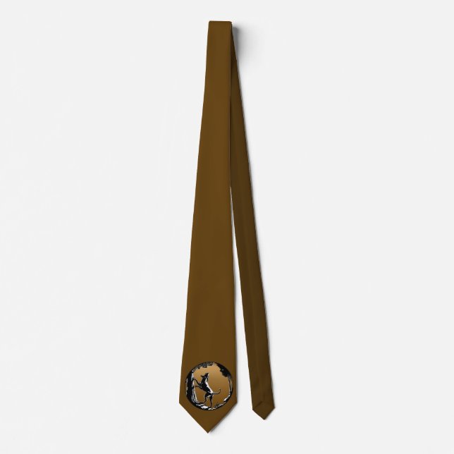 Hound Chien Cravates Stylish Chasse Chien Neckties (Devant)