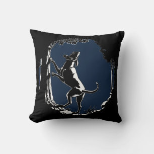 Hound Dog Art Jeter Pillow Chasse Chien Coussins