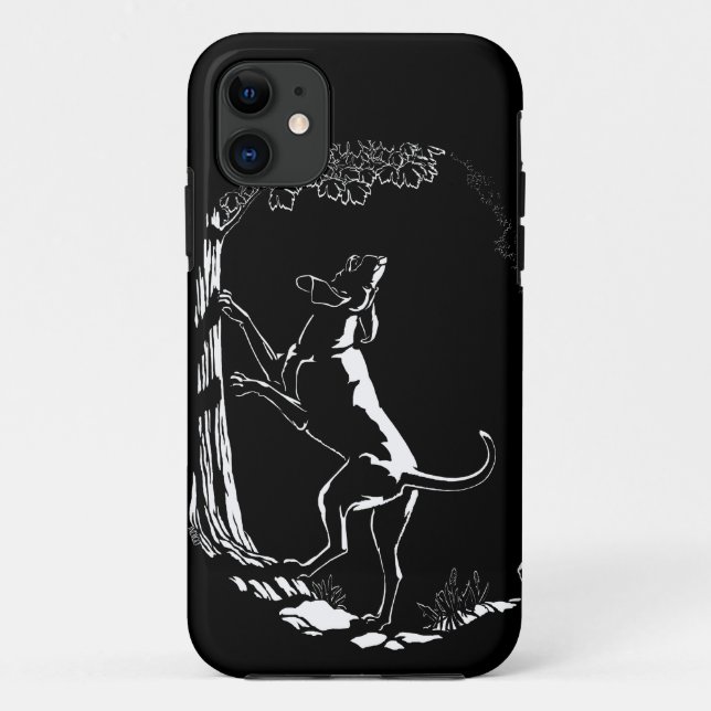 Hound Dog iPhone 5 Coque Chasse Chien Coque d'art (Dos)
