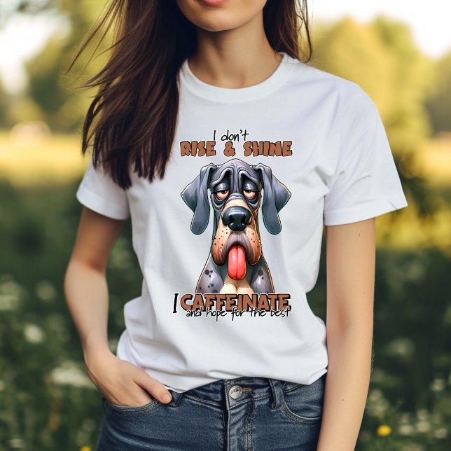 Hound humoristique : Le T-shirt Typographique Drôl (Créateur téléchargé)