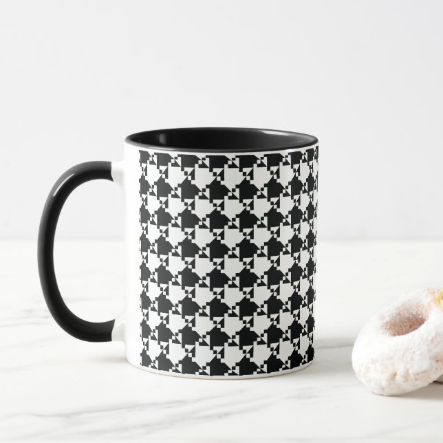 Houndstooth Mug (Avec donut)