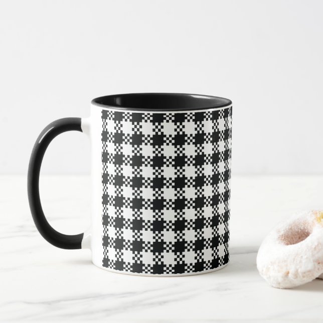 Houndstooth Mug (Avec donut)