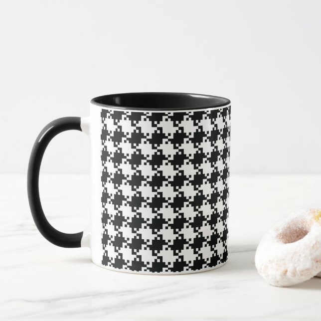 Houndstooth Mug (Avec donut)