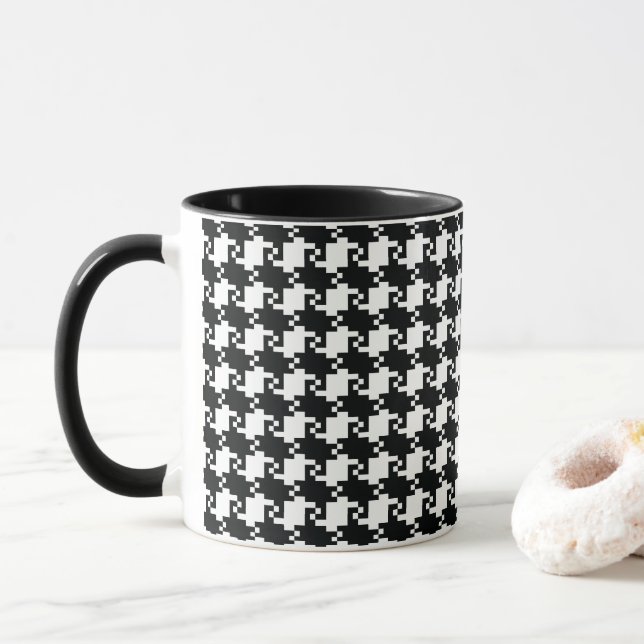 Houndstooth Mug (Avec donut)