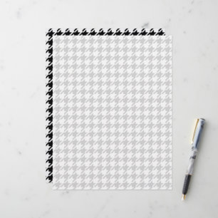 Houndstooth noir et blanc par Shirley Taylor