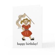 Hourra ! Carte d'anniversaire joyeux