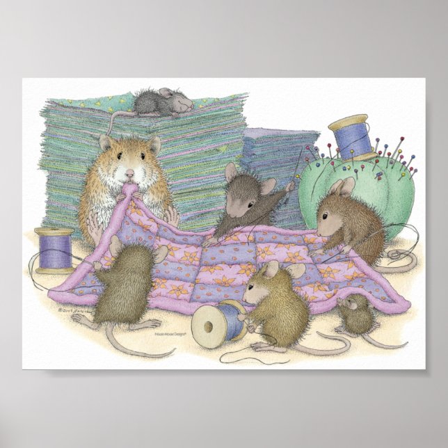 House-Mouse Designs® - Poster de guilde de surface (Devant)
