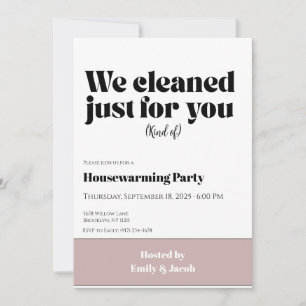 Housewarming Invitation ・ Funny New Home Party Inv