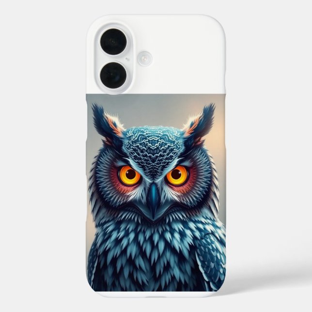 Housse de Coque iphone d'impression de hibou styli (Verso)