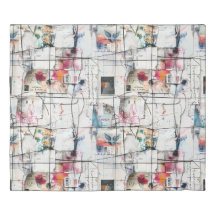 Art de collage multimédia mixte moderne