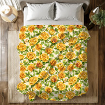 Beau Motif sans couture des Roses Jaunes