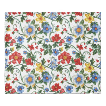 Bloom | Couvercle de couette à motif floral brilla