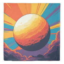 Bold Cosmic Duvet Cover