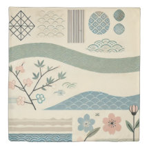 Couvercle Duvet Design asiatique simpliste