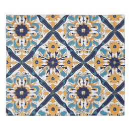 Housse De Couette Élégant Motif marocain espagnol carrelage