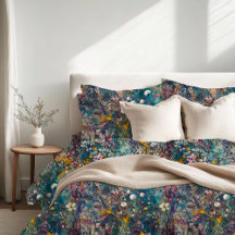 Ethereal Fleur sauvage Dreams Design d'art Abstrai