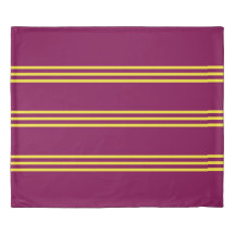 Red and Yellow Duvet Cover