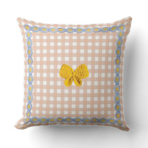 Housse de coussin au crochet élégant