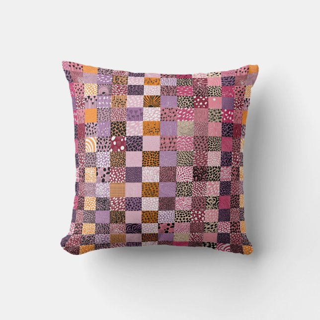 Housse de Coussin Bohème Chic (Recto)