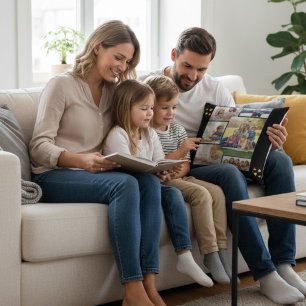 Housse de Coussin de Souvenirs de Famille Personna