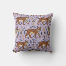Housse de coussin en art folklorique avec impressi
