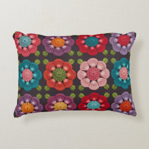 Housse de coussin florale à 20 marguerites - Décor