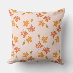 Housse de coussin style aquarelle Citrouille