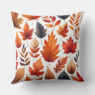 Housse de coussin style aquarelle Citrouille