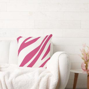 Housse de Coussin Zèbre Design Choisir une couleur