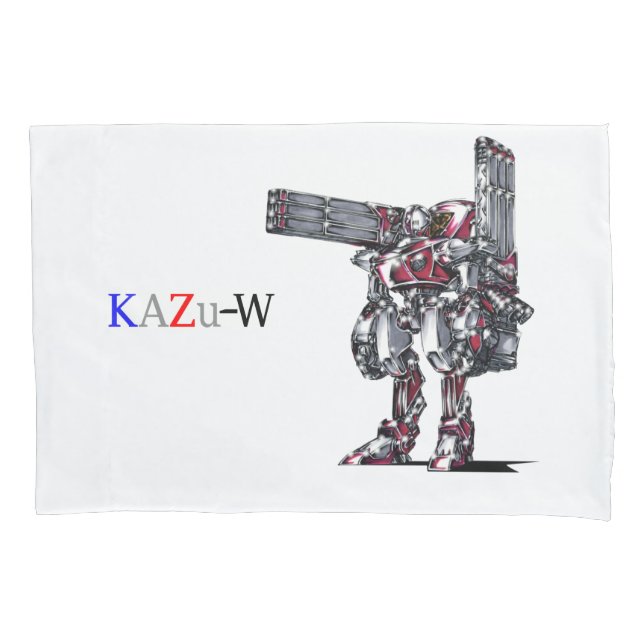 HOUSSE D'OREILLERS 作品番号00010　「高出力荷粒子砲3連装2基装備の砲兵機」 (devant)