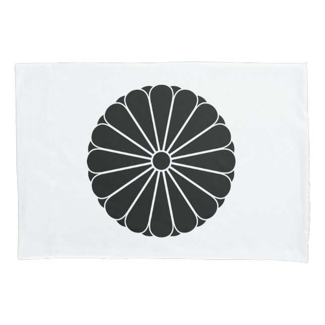 HOUSSE D'OREILLERS 十六葉八重表菊 (devant)