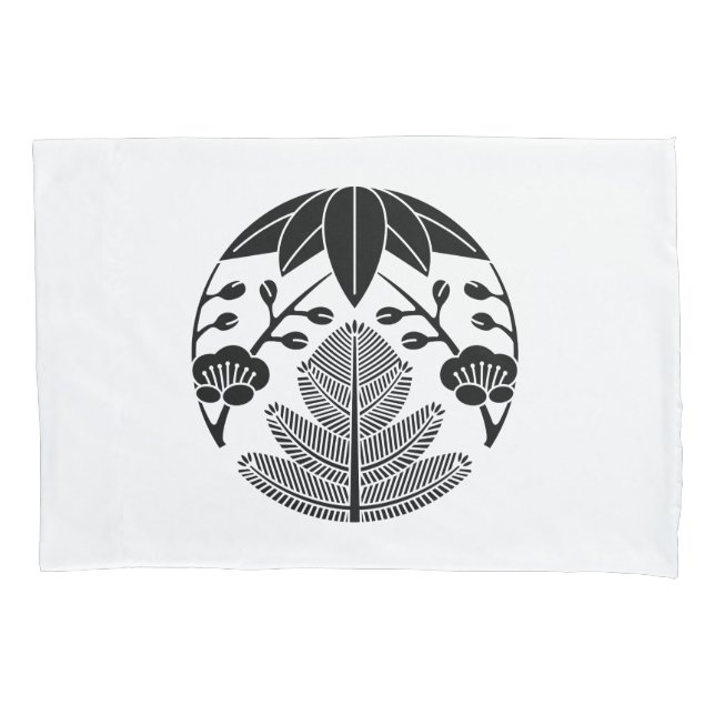 HOUSSE D'OREILLERS 松竹梅 (devant)