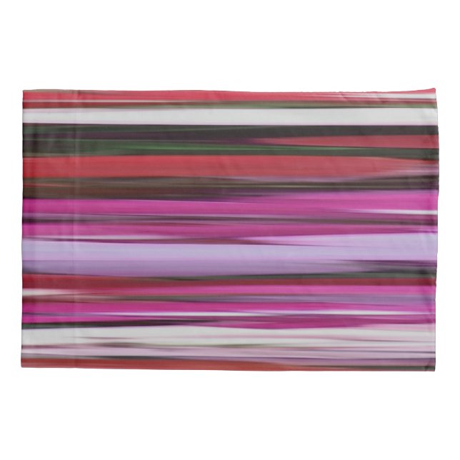 Housse D'oreillers Abstrait #2 : Flou rouge (Dos)