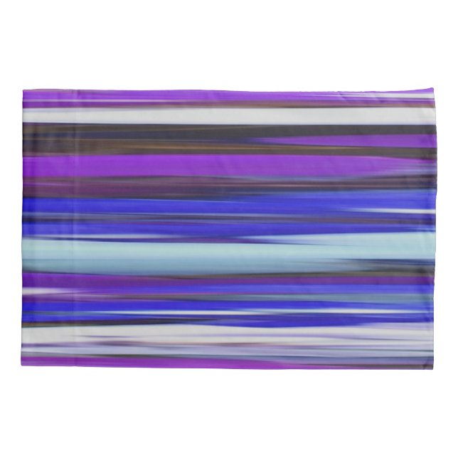 Housse D'oreillers Abstrait #2 : Flou ultraviolet (Dos)