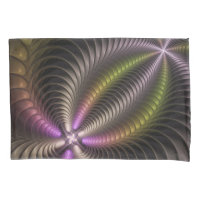 Abstrait brillant Trippy coloré 3D Fractal Art